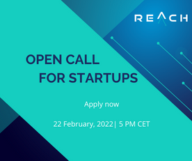 REACH Incubator 2nd Open Call is open to applicants!