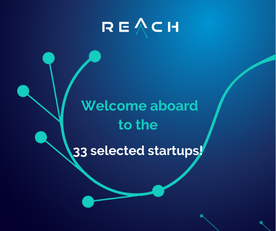 Let’s welcome the 33 startups joining the second REACH Incubation round!